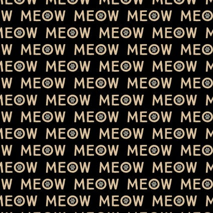 Purrfection - Black (Meow)