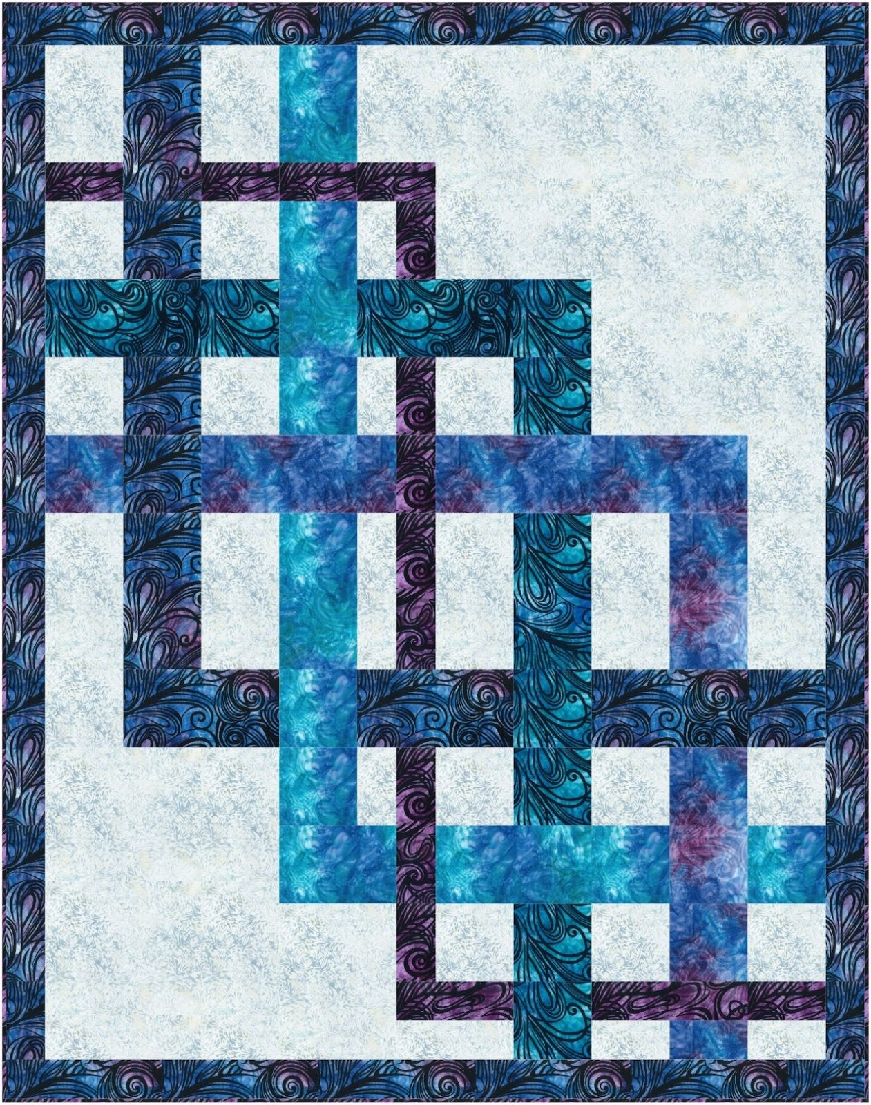Cascade Quilt Pattern