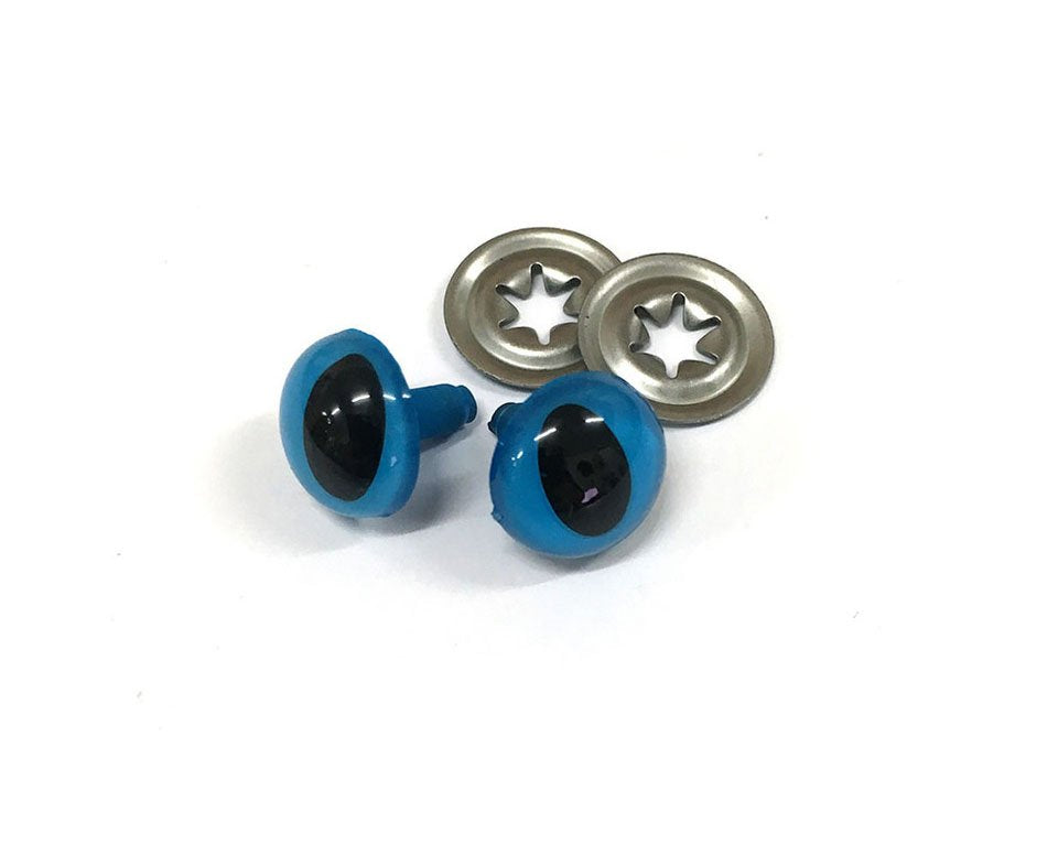 Toy Eyes Cat - 12mm Blue