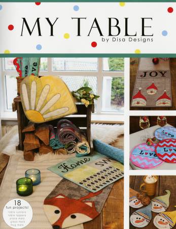 My Table - Softcover Book by Disa Designs