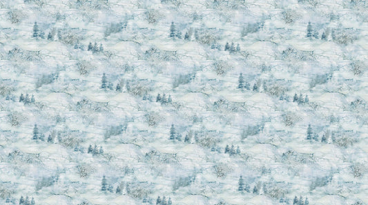 Soar - Moody Blues Lt Blue Trees DP24586-41