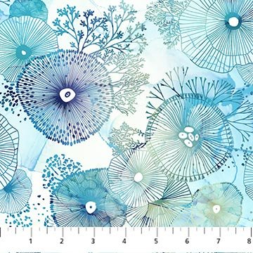 Whale Song Lt Blue Multi DP24983-41