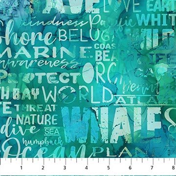 Whale Song Blue Multi DP24985-64
