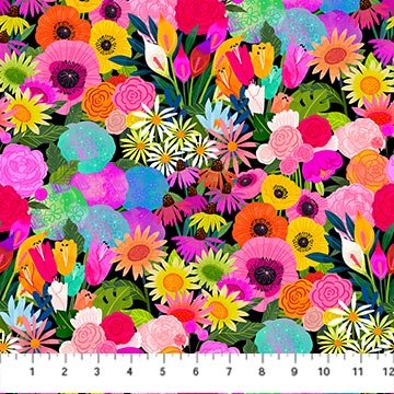 Quilt Retreat Multi Floral