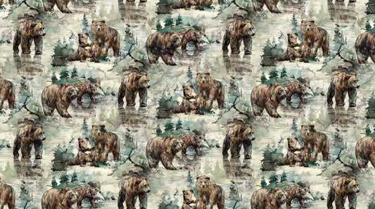 Northern Peaks - Bears Tan DP25167-71