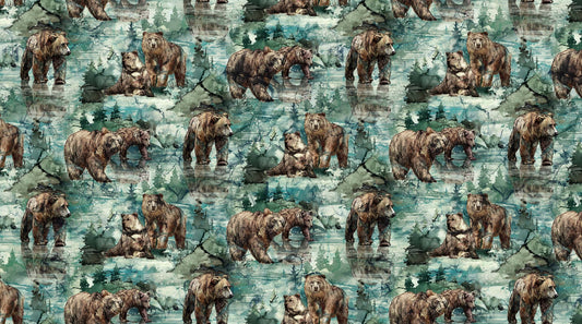 Northern Peaks - Bears Green DP25167-76
