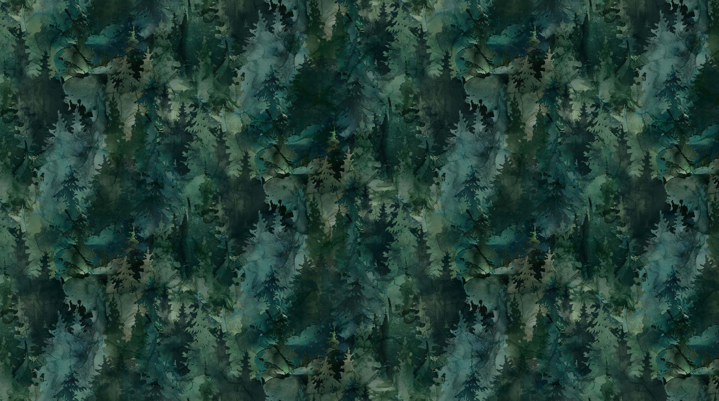 Northern Peaks - Trees Green DP25169-74