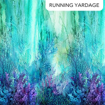 Coral Reef - Ombre Turquoise Multi