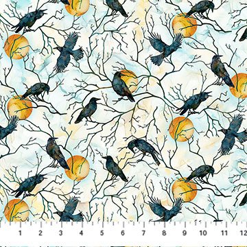 Raven's Call - Raven Moon White Multi
