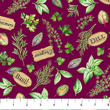 Market Garden - Herb Toss Plum Multi