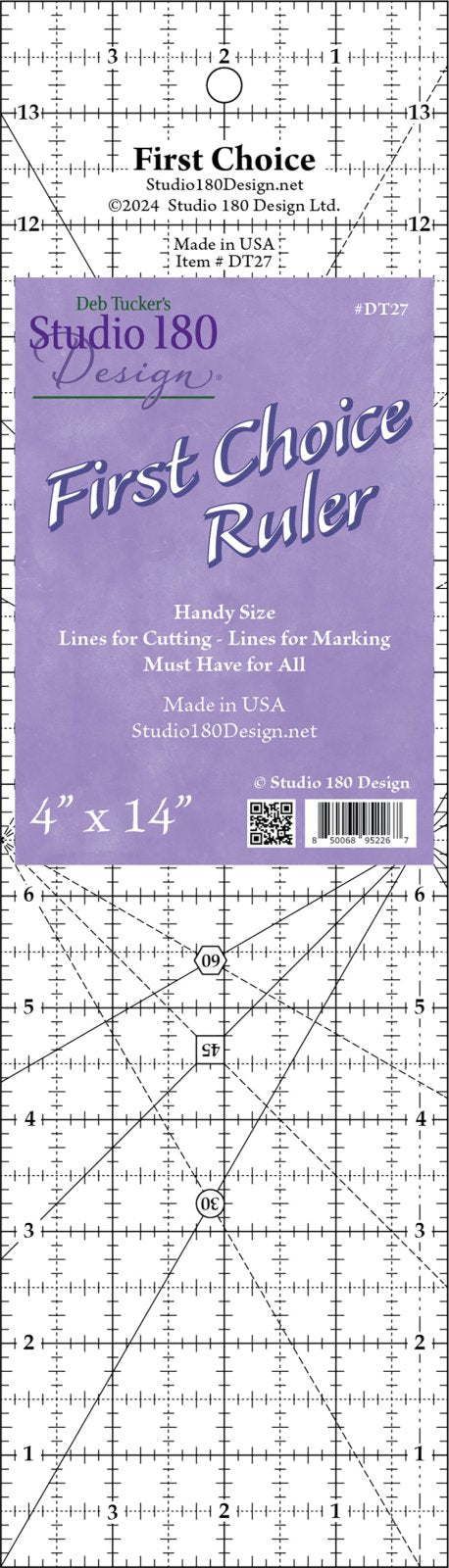 First Choice Ruler - 4" x 14"
