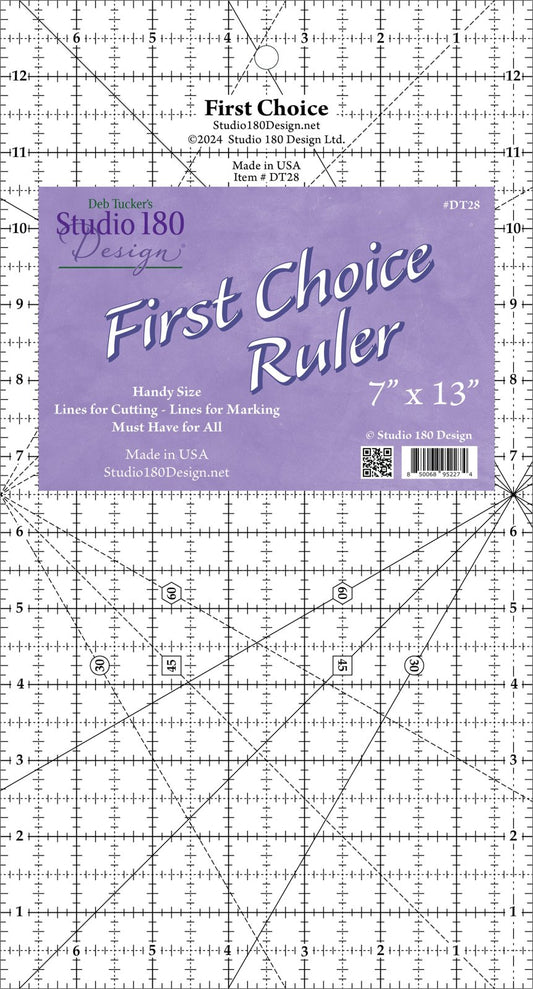 First Choice Ruler - 7" x 13"