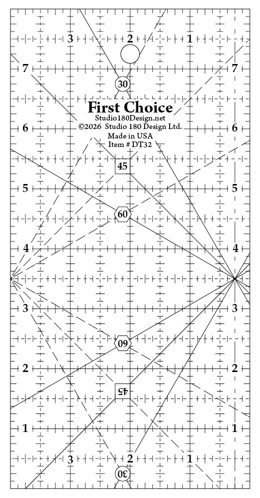 First Choice Ruler 4x8 UDT32 Studio 180 Design