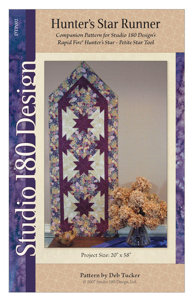Hunter's Star Pointed Table Runner
