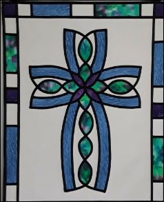 Divine Stained Glass Quilt Pattern