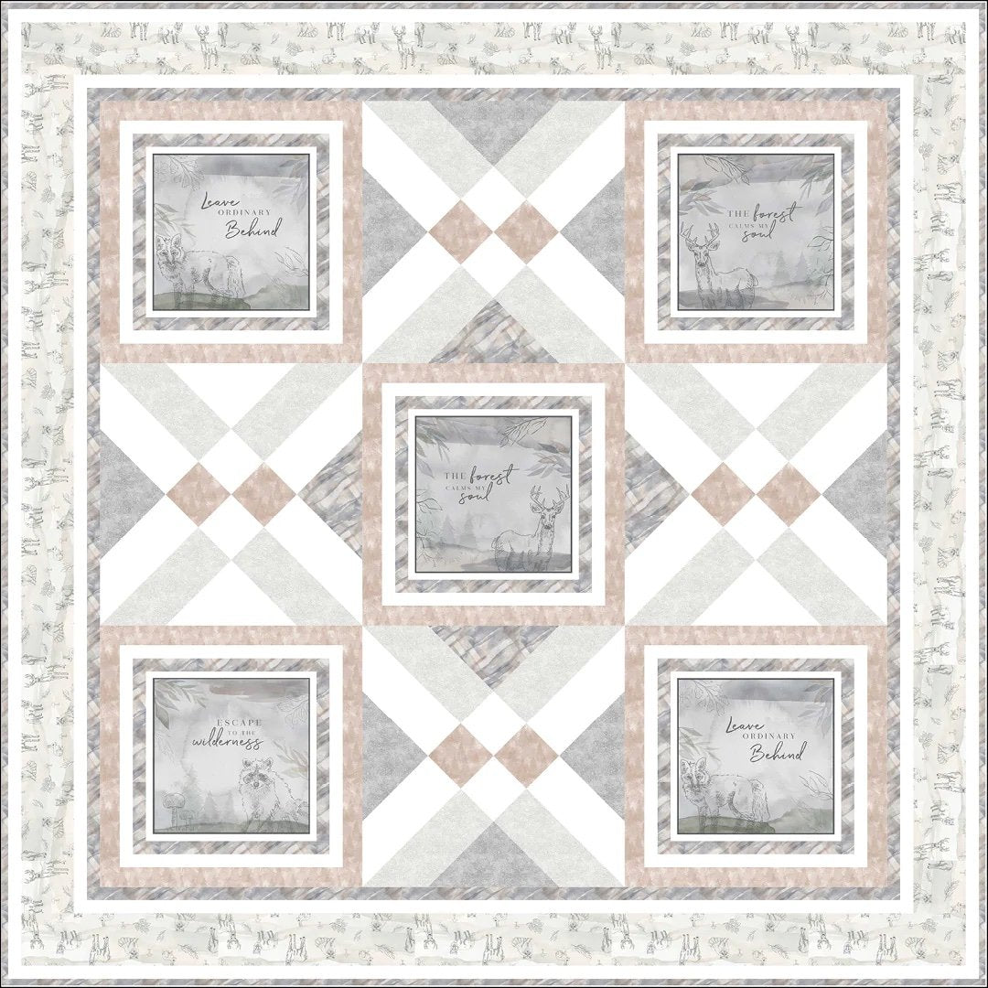 Ethereal Forest Finished Quilt