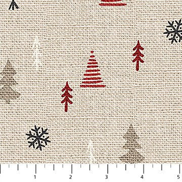 Warm & Cozy Flannel - Lt Tan F24684-11