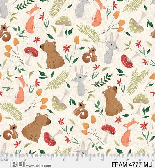 Forest Family  - Cream Animals FFAM4777