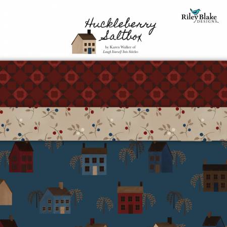 Huckleberry Saltbox - Fat Quarter Bundle, 24 Pcs.