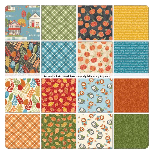 Hello Pumpkin - Fat Quarter Bundle (16 Pc)