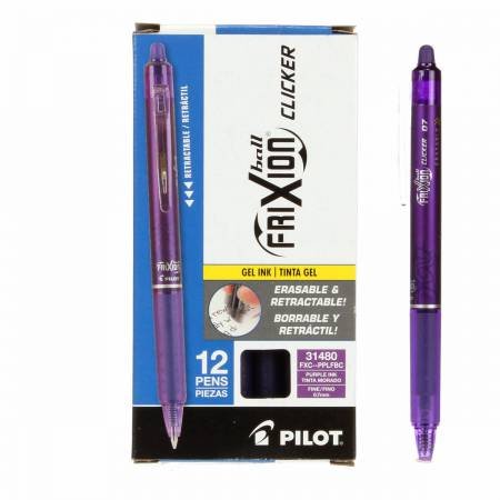 Frixion Clicker 07 Erasable Gel Pen