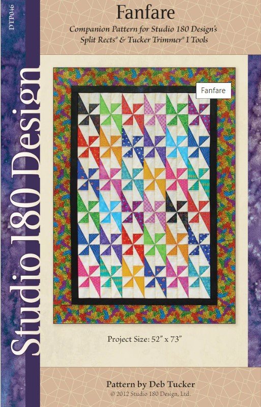 Fanfare Pattern DTP046 Studio 180 Pattern
