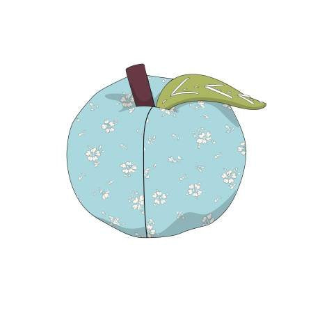 Liberty Apple Pin Cushion