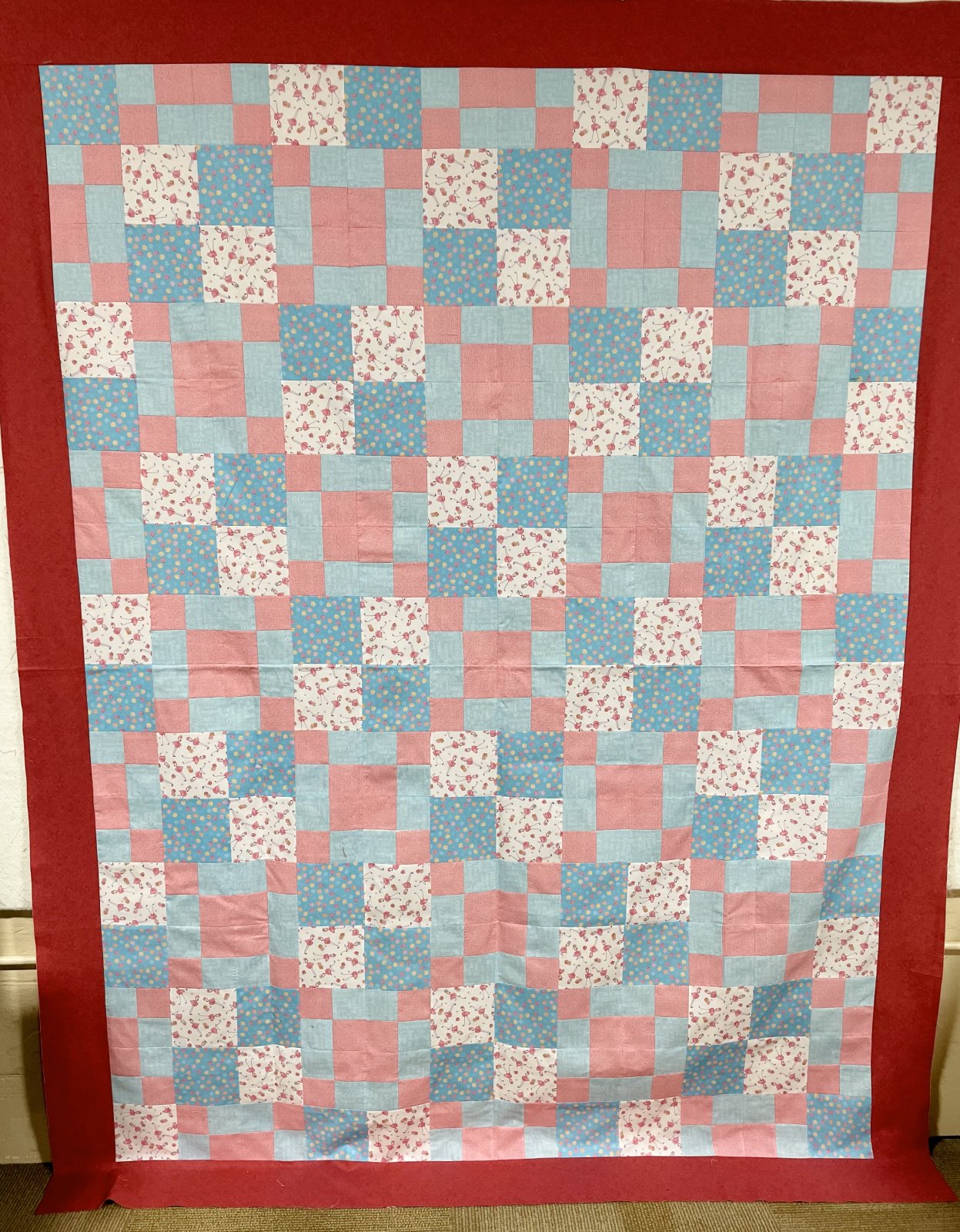 Flamingo Friends Quilt Kit