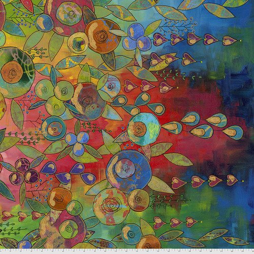 Flourish - Multi - by Sue Penn - Free Spirit