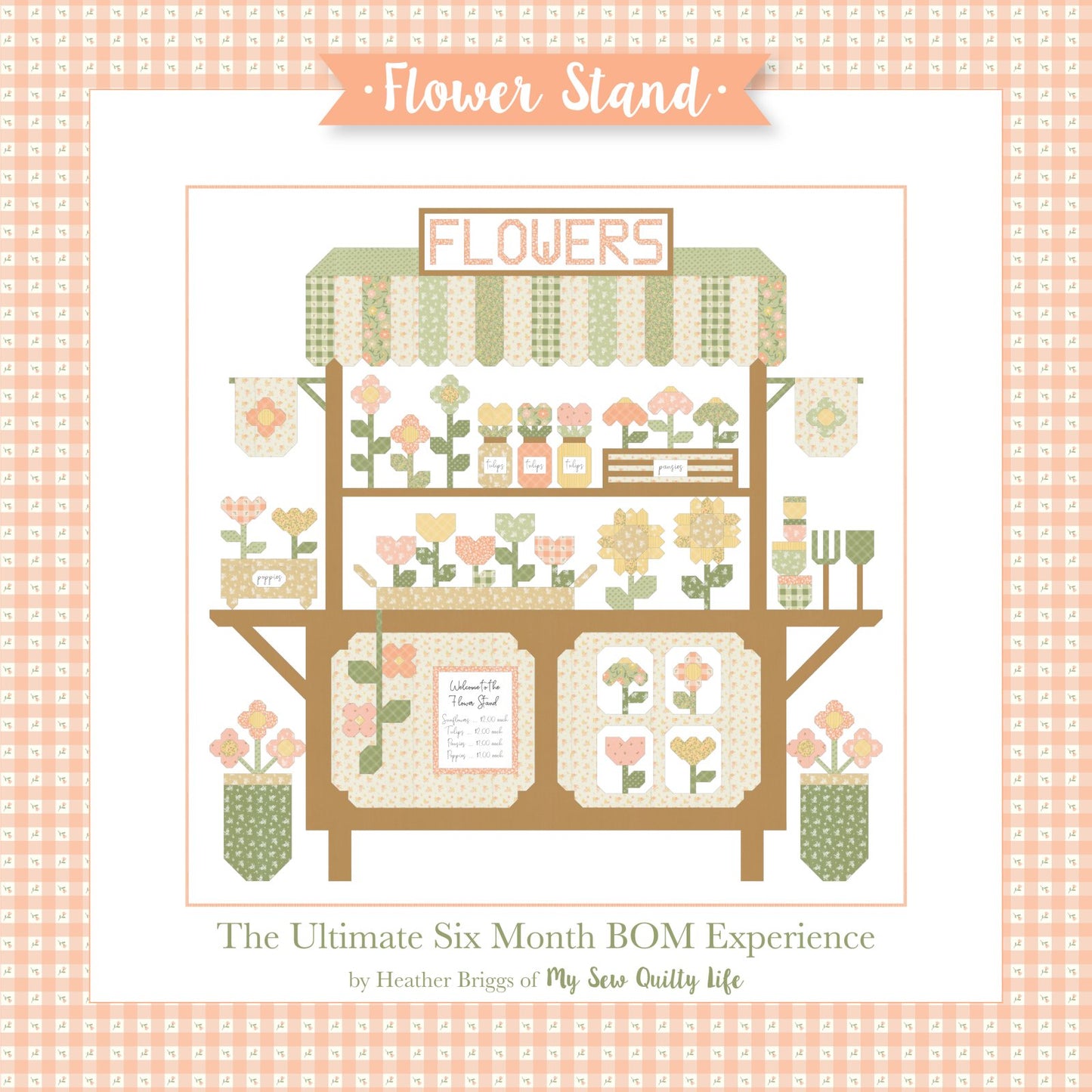 Flower Stand BOM Quilt Kit