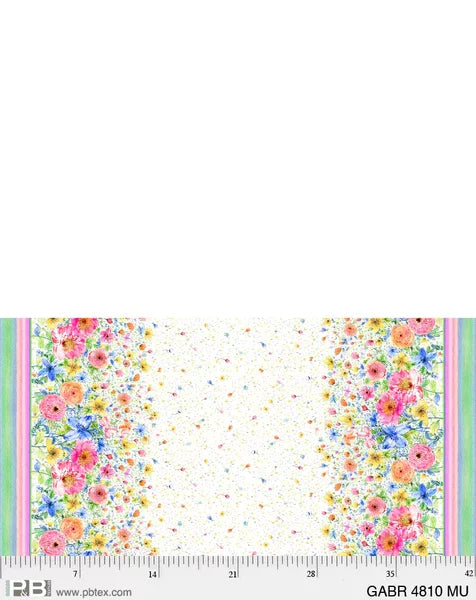 Gabriella 04810 Border Print