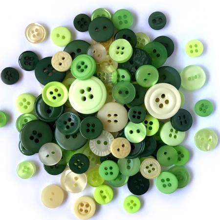 Buttons Galore Green