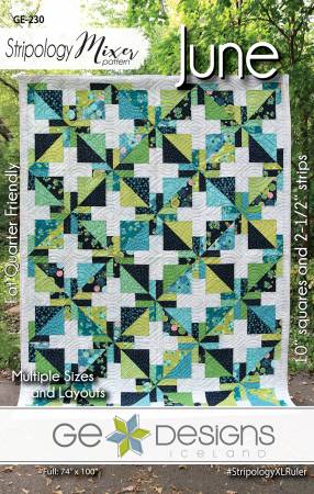 June Stripology Mixer Pattern GE-230