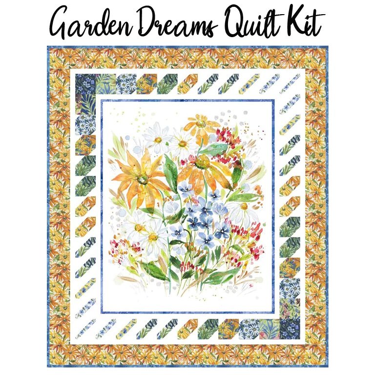 Garden Dreams Quilt Kit by Create Joy