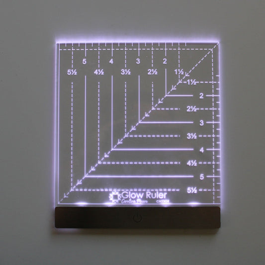Glow Ruler 6.5" by Caroline Moore
