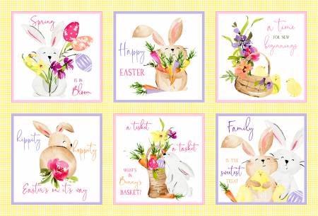 Hoppy Easter - Bunny Panel