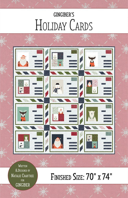 Holiday Cards Quilt Kit