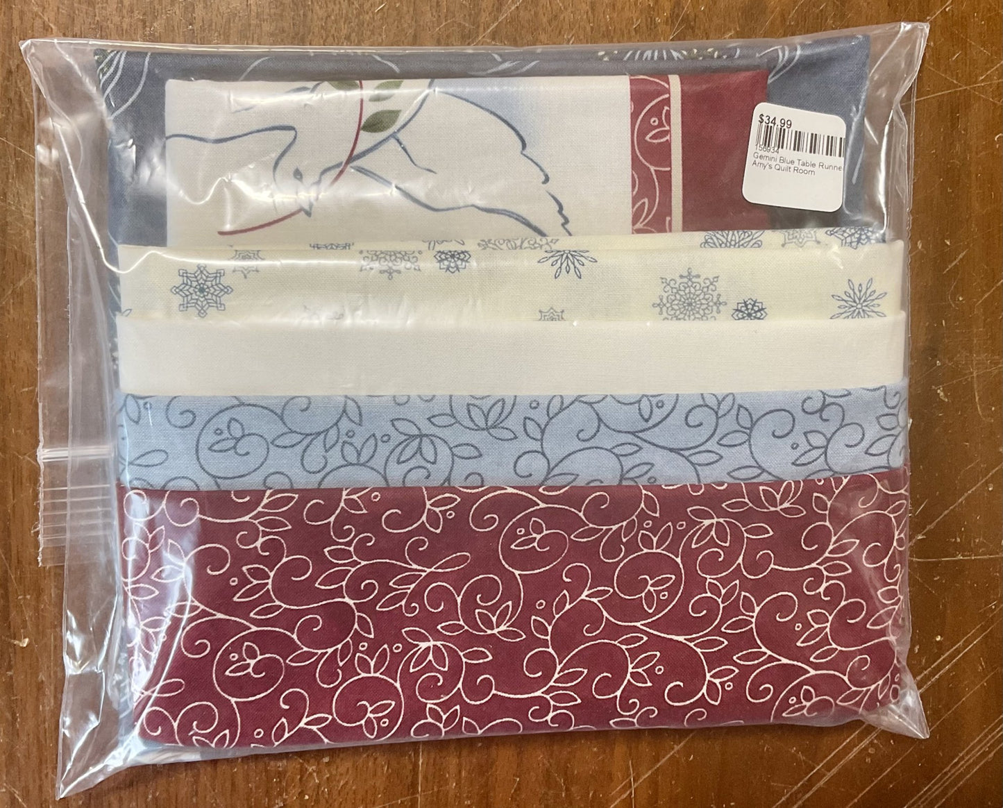 Gemini Blue Table Runner Kit