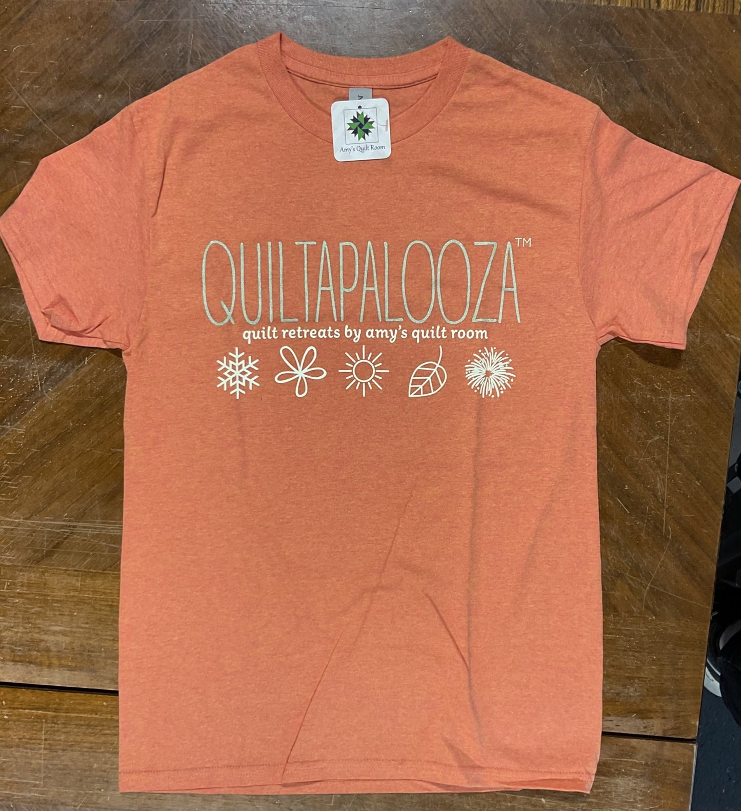 Modern Quiltapalooza Crew Neck Tee - various