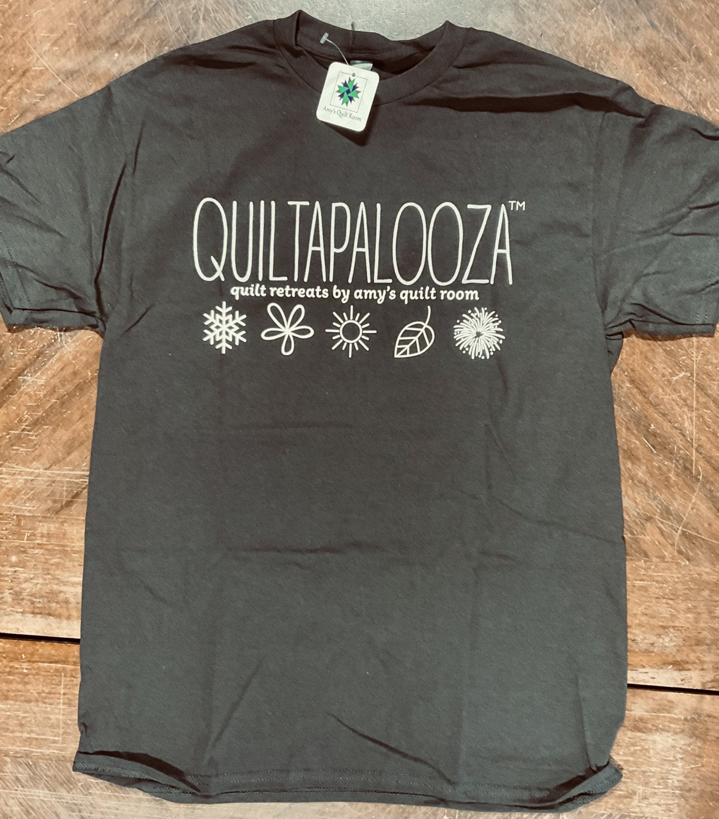 Modern Quiltapalooza Crew Neck Tee - various