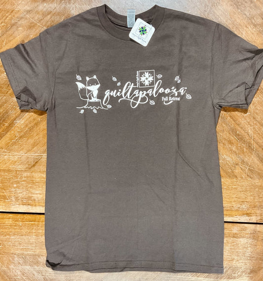 Fall Quiltapalooza  Crew Tee (1 Color Horiz)