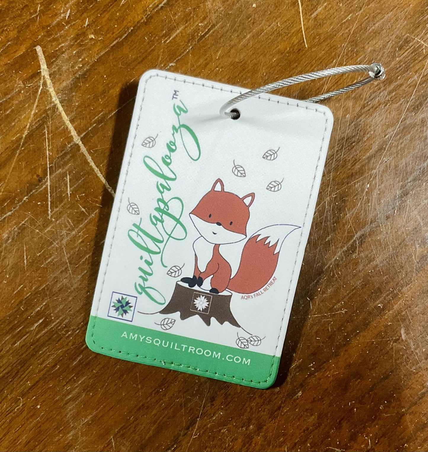 Foxy Retreat Luggage Tag