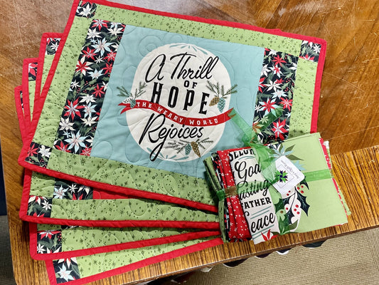 Good News Great Joy Placemats Kit
