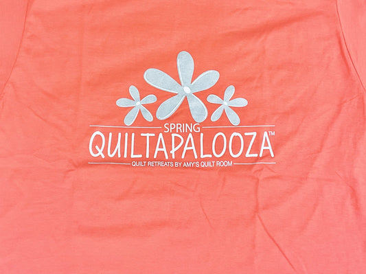 Spring 3 Flower Quiltapalooza Crew Tee