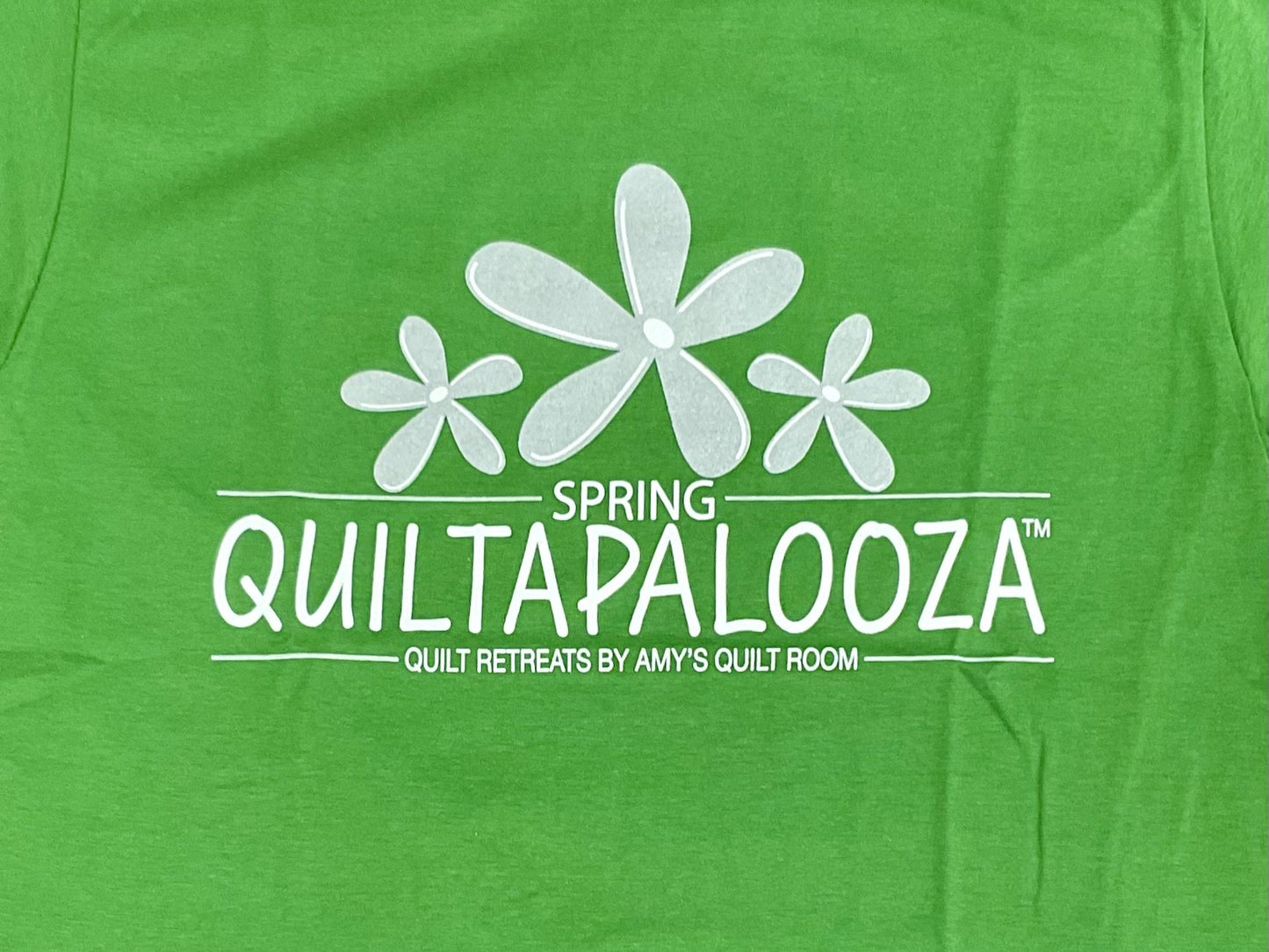 Spring 3 Flower Quiltapalooza Crew Tee