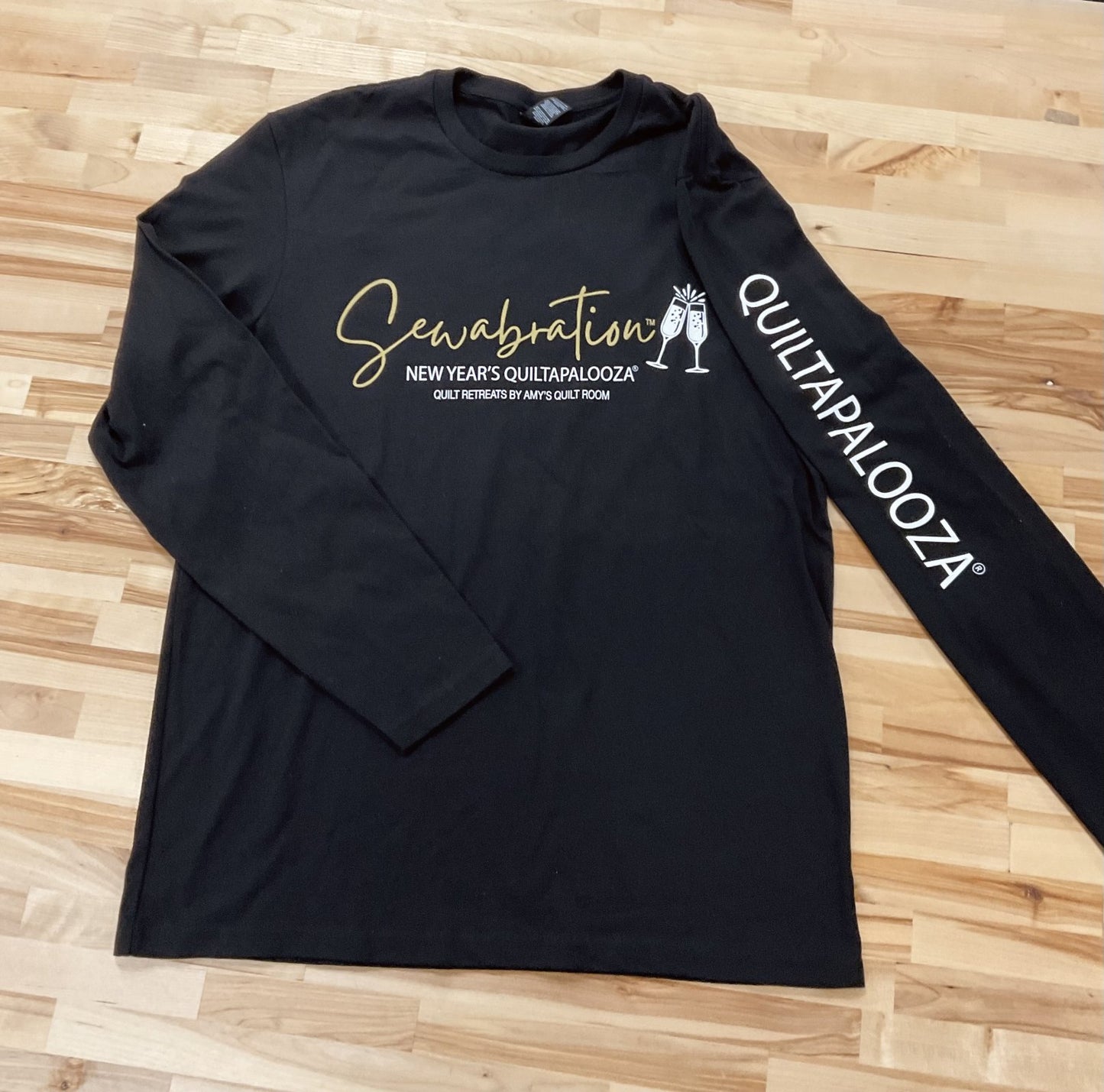 New Year's Sewabration Long Sleeve Crew