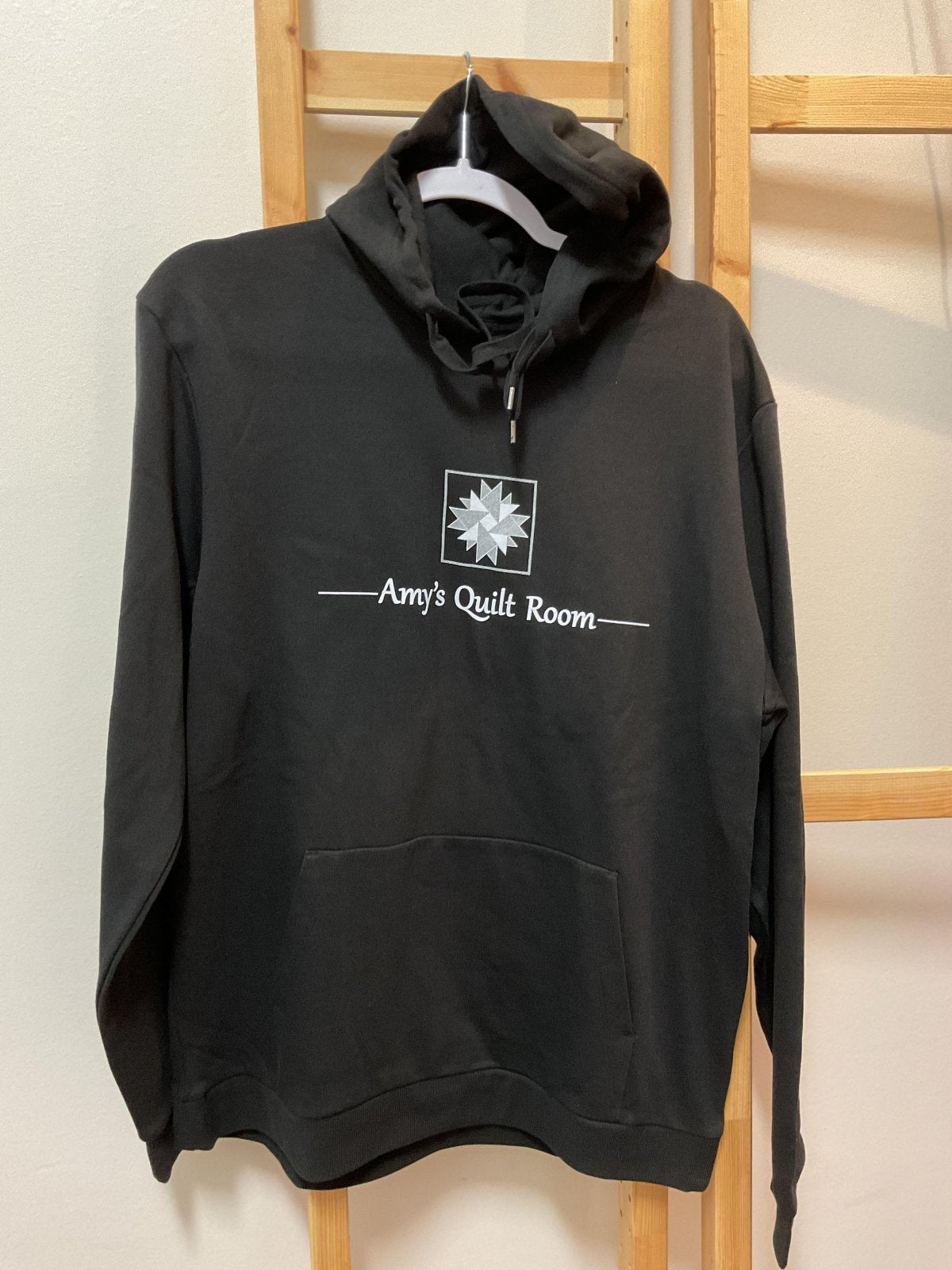 Amy's Quilt Room Shimmer Logo Hooded Sweatshirt