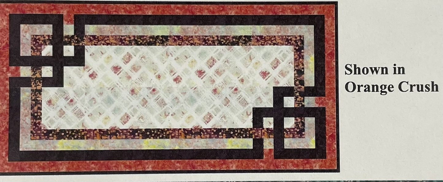 Knotted OrangeTable Runner Kit