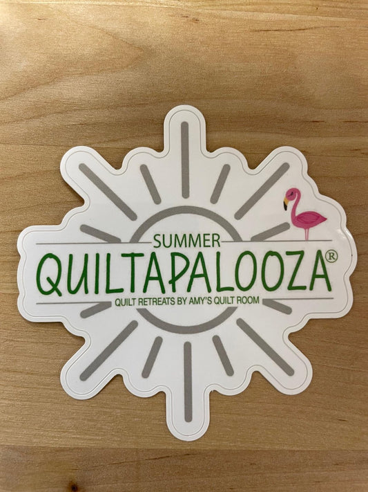 Summer Quiltapalooza Sunshine Sticker