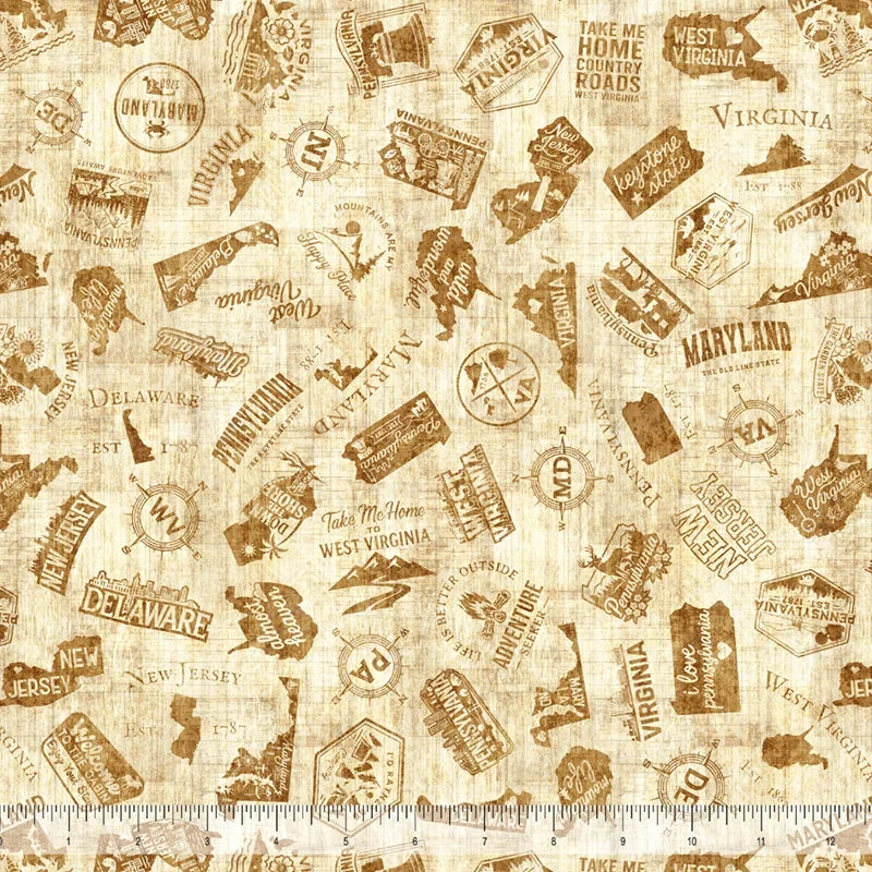 All Mid Atlantic Shop Hop 2026 - Mid Atlantic Icons Tan